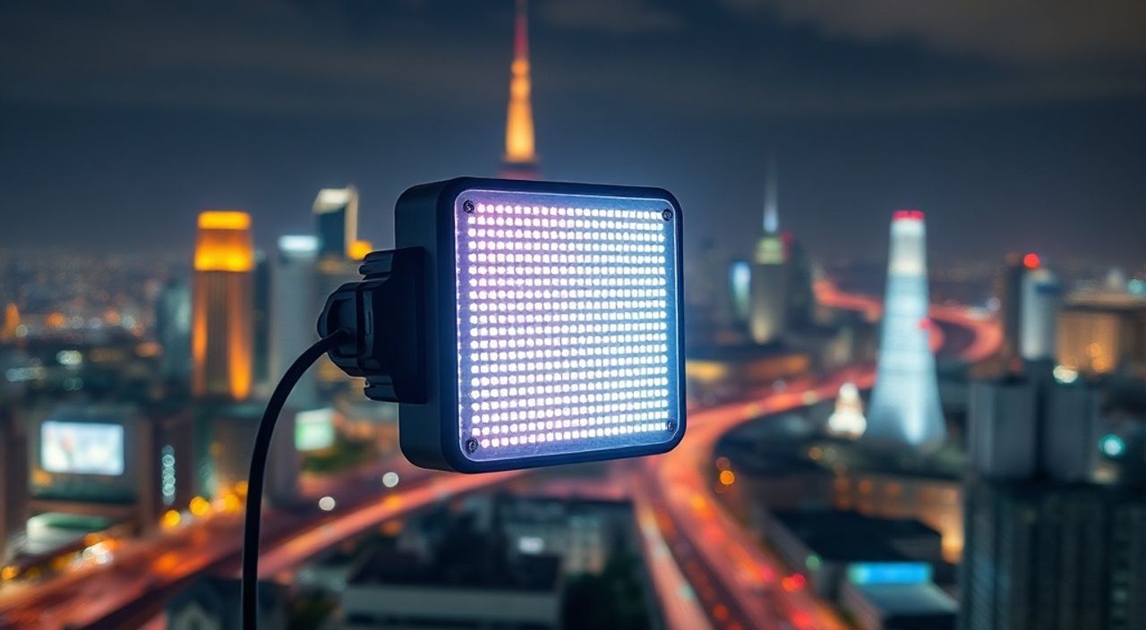 Led‑панелей улучшит цвета в городских огней