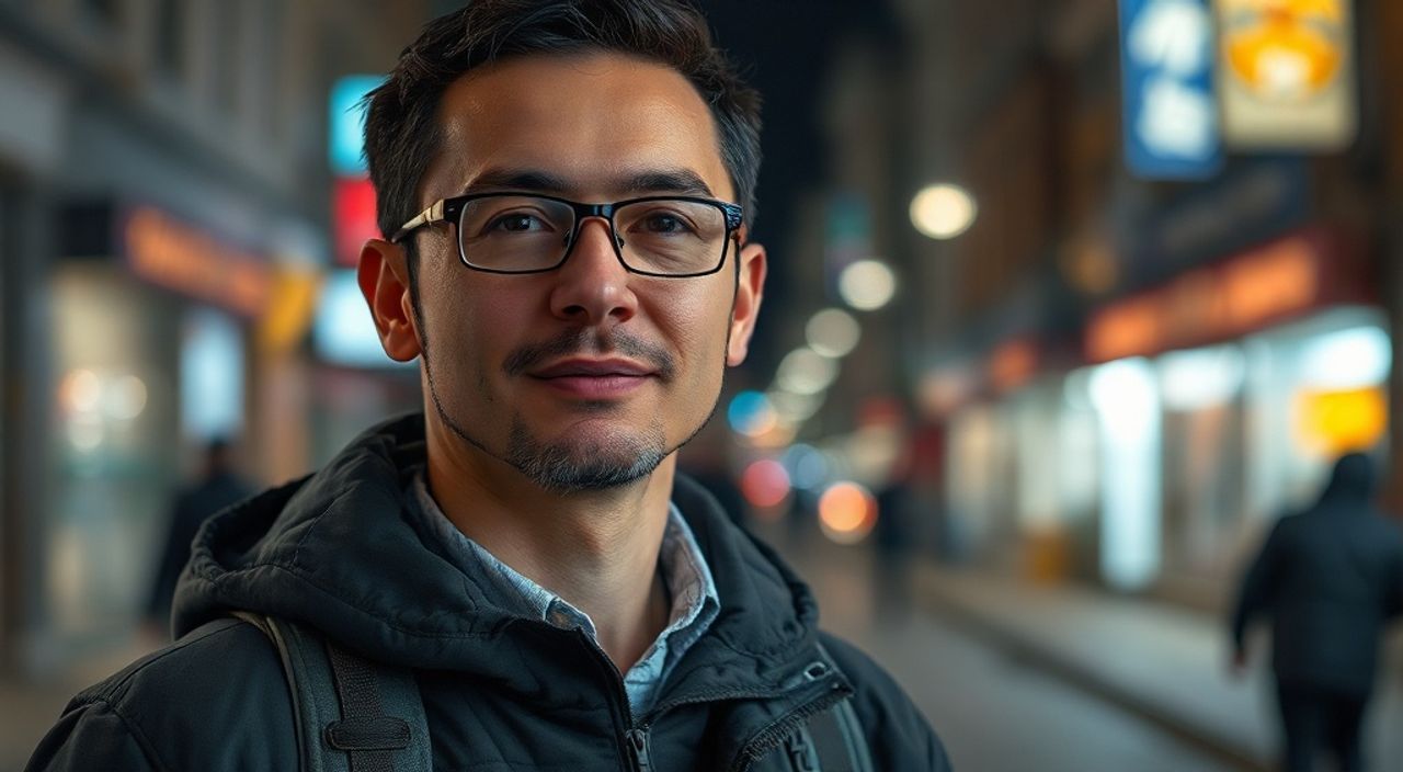 Low‑light + adobe lightroom для стрит‑портрета