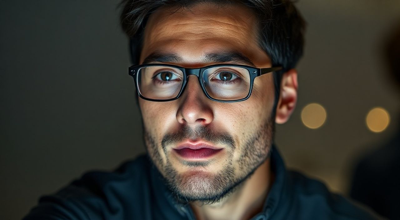 Low‑light + affinity photo для портрета