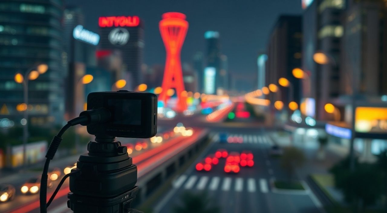 Low‑light + davinci resolve для городских огней