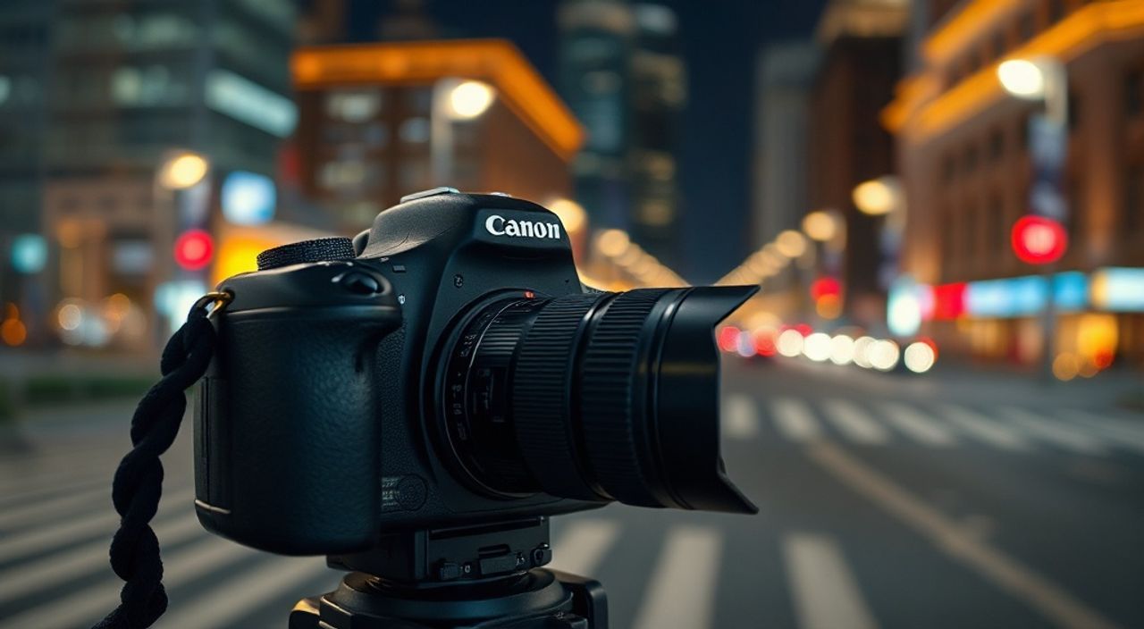 Лучшие настройки canon r5 для городских огней