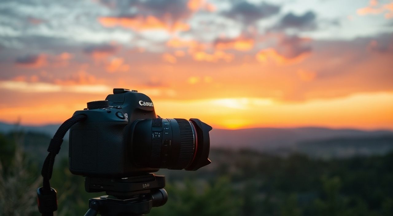 Лучшие настройки canon r5 для пейзажа на закате