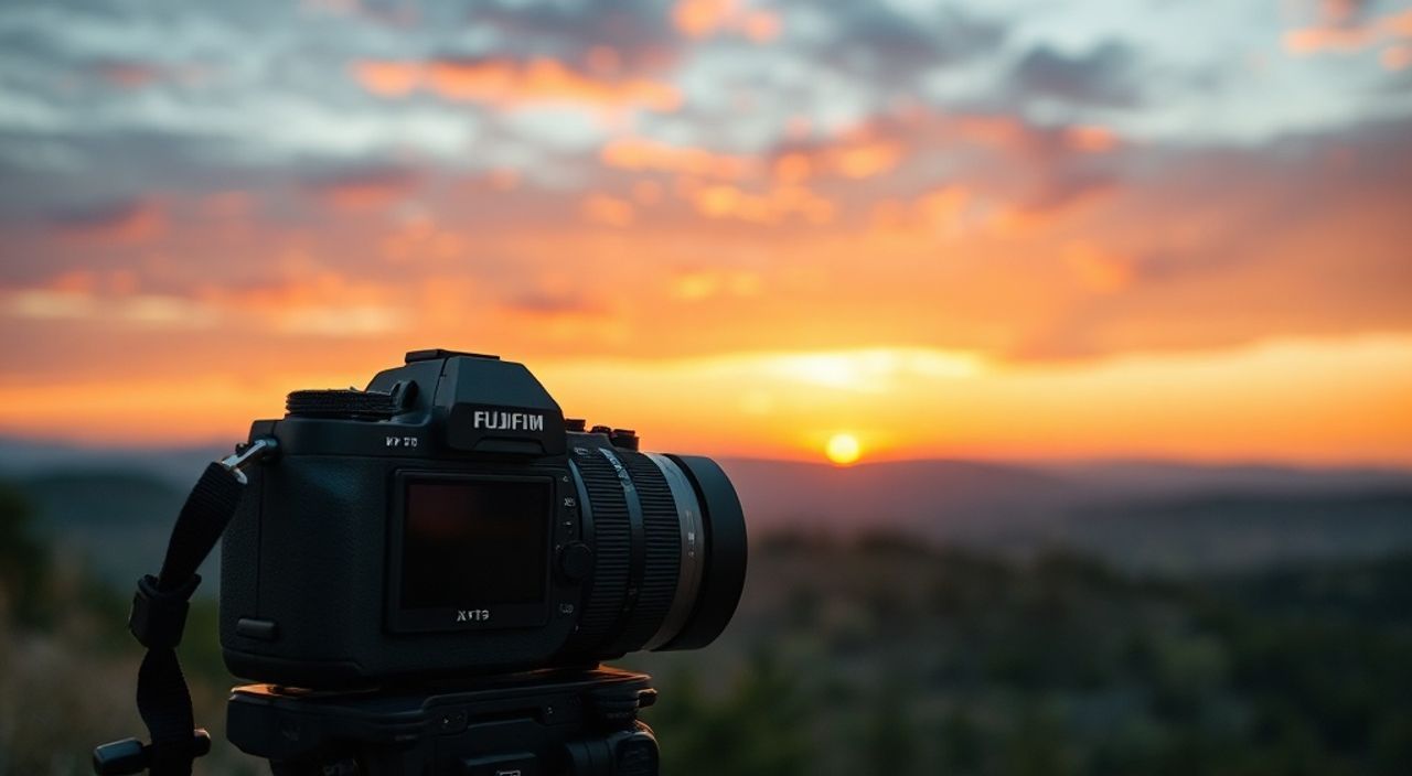 Лучшие настройки fujifilm x‑t5 для пейзажа на закате