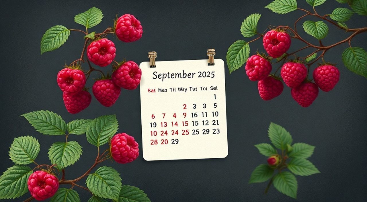 Лунный календарь формировке малин на Сентябрь 2025
