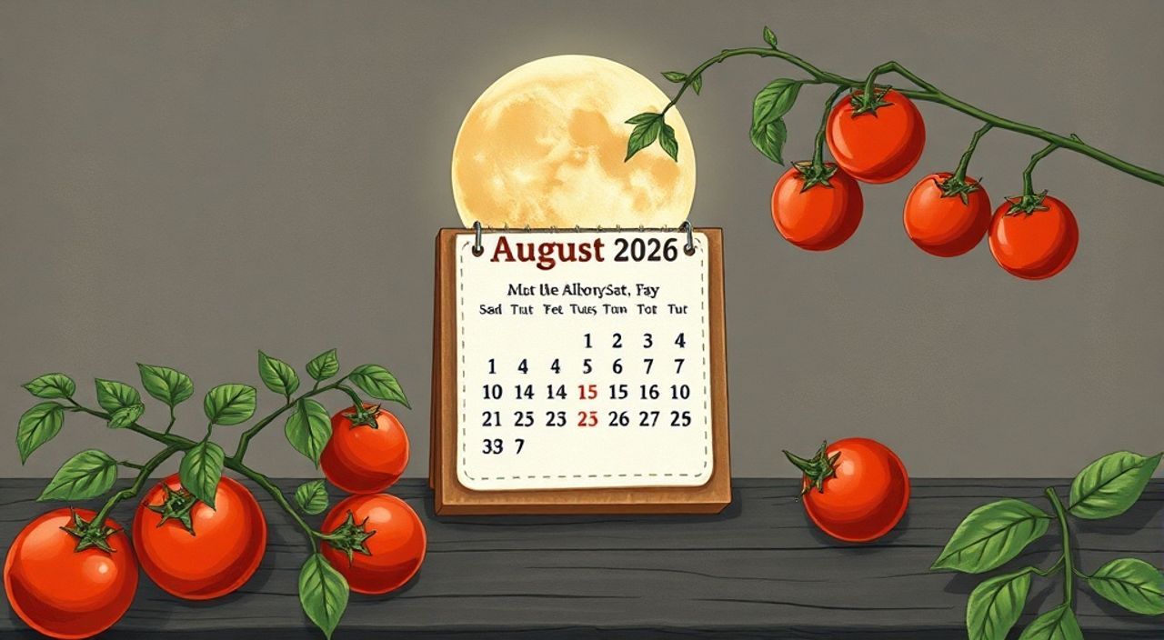 Лунный календарь формировке томатов на Август 2026