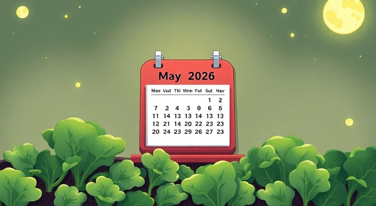 Лунный календарь хранении шпината на Май 2026