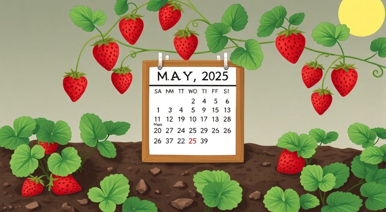 Лунный календарь мульчировании клубники на Май 2025