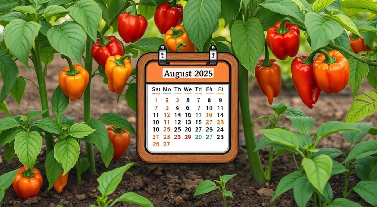 Лунный календарь мульчировании перца на Август 2025