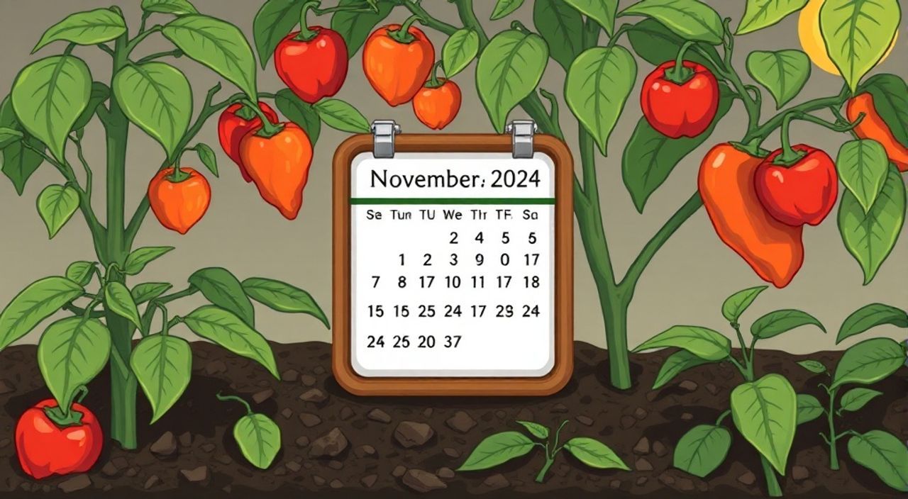 Лунный календарь мульчировании перца на Ноябрь 2024