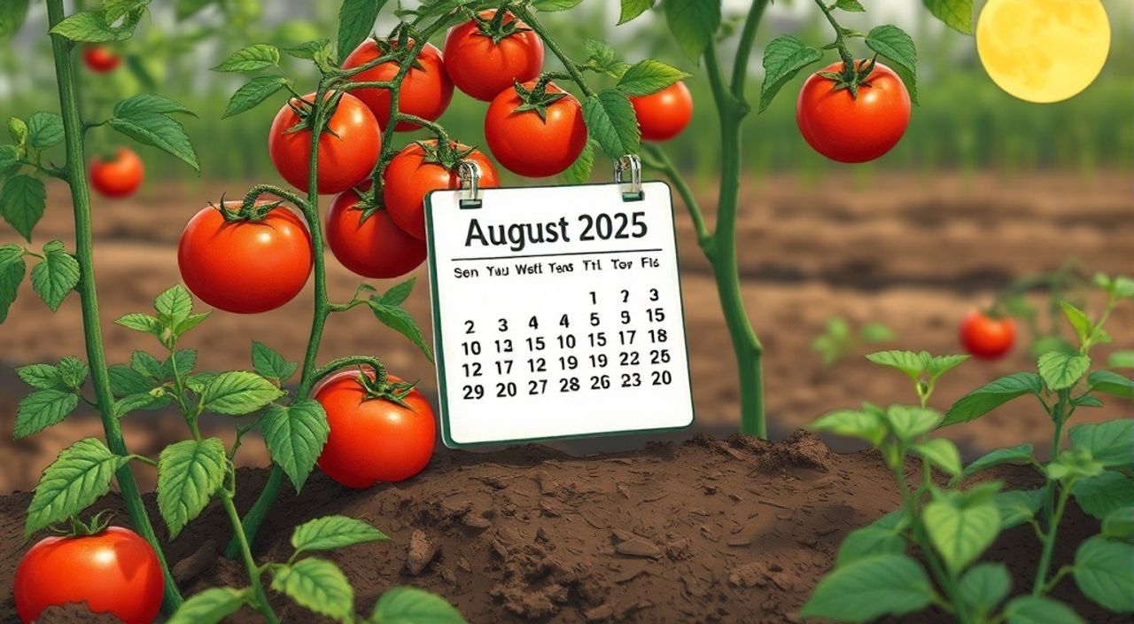 Лунный календарь мульчировании томатов на Август 2025