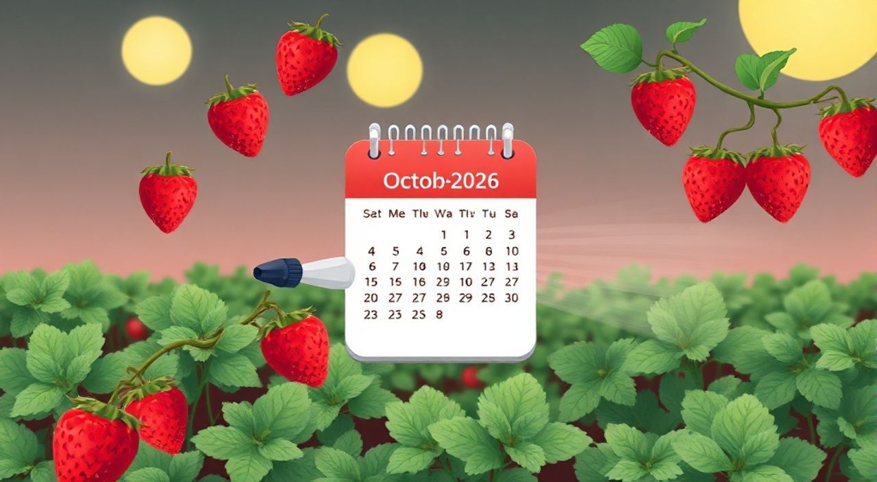 Лунный календарь опрыскивании клубники на Октябрь 2026