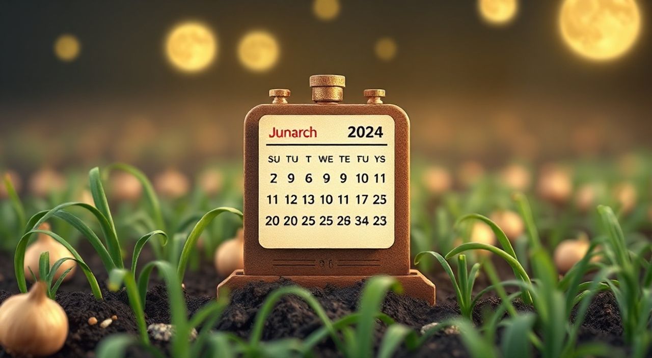 Лунный календарь пересадке лука на Март 2024