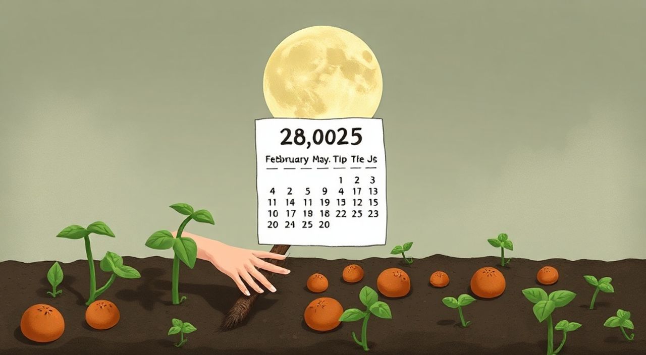 Лунный календарь пикировке картофеля на Февраль 2025