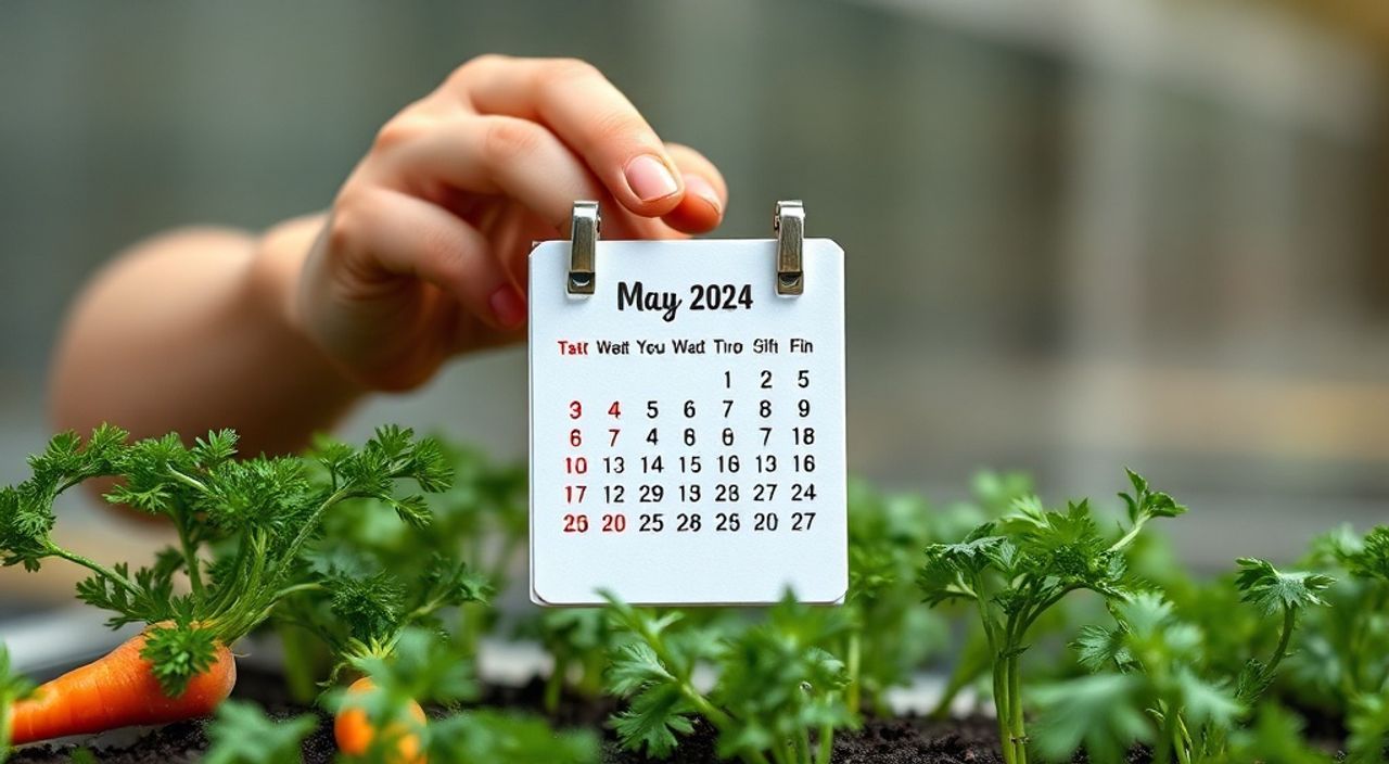 Лунный календарь пикировке моркови на Май 2024