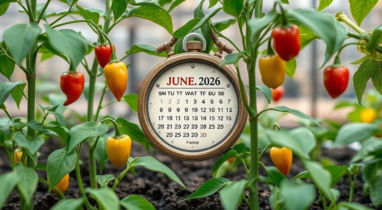 Лунный календарь пикировке перца на Июнь 2026