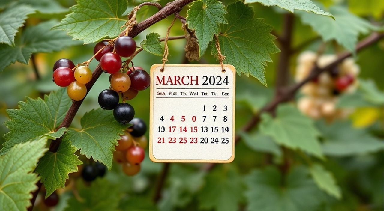 Лунный календарь пикировке смородины на Март 2024