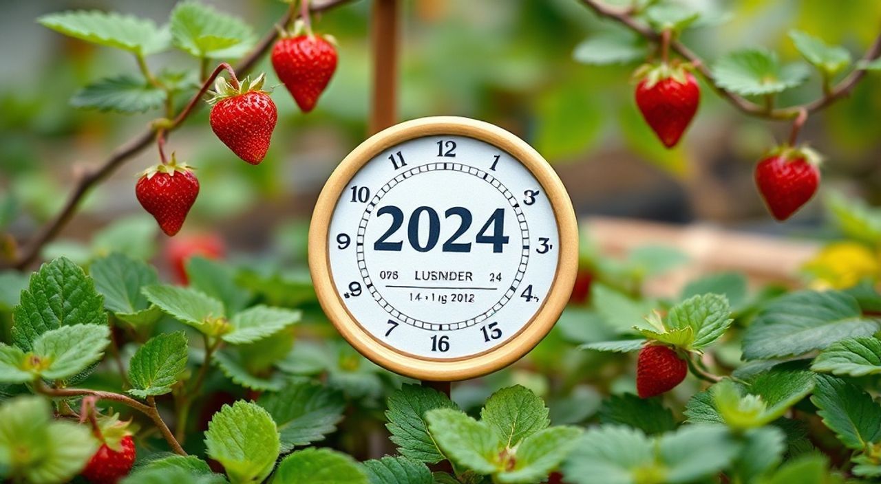 Лунный календарь подкормке клубники на Июль 2024