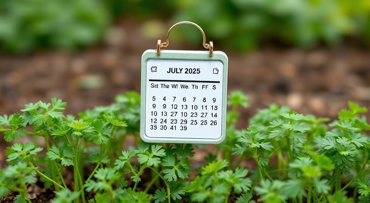 Лунный календарь подкормке кориандра на Июль 2025