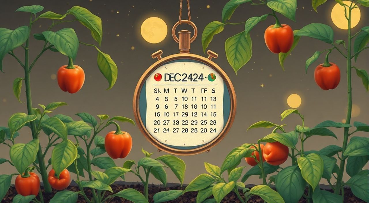 Лунный календарь подкормке перца на Декабрь 2024