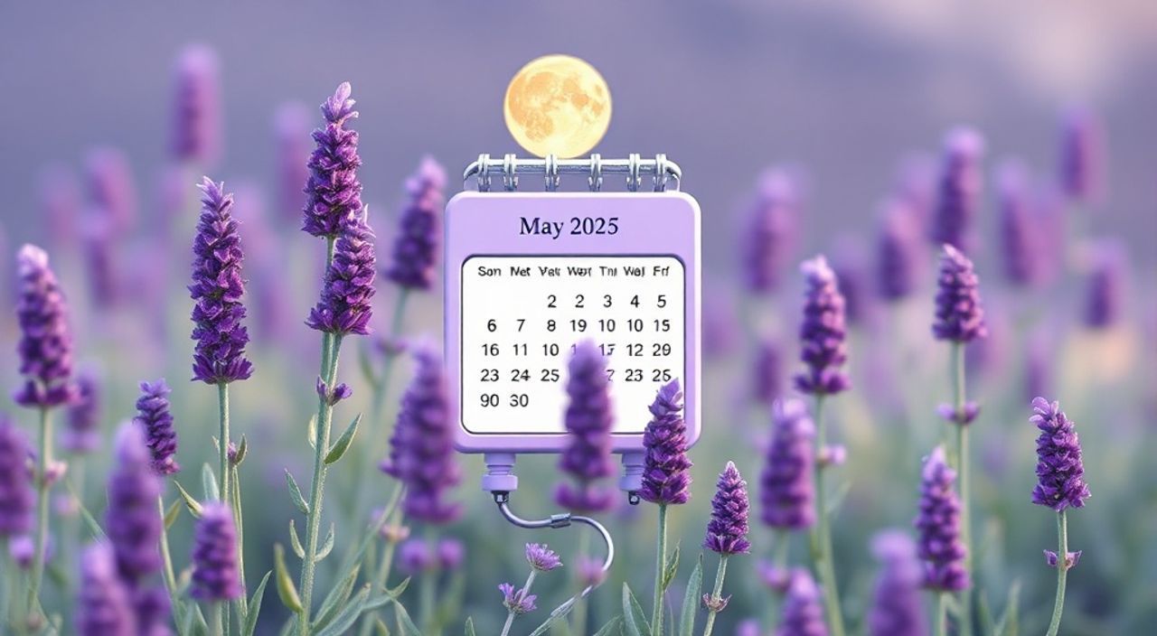Лунный календарь поливе лаванды на Май 2025