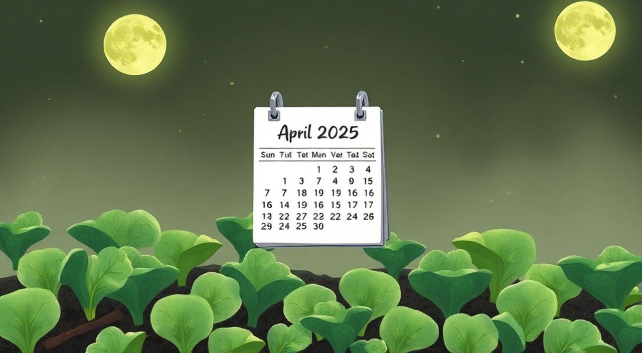 Лунный календарь поливе шпината на Апрель 2025