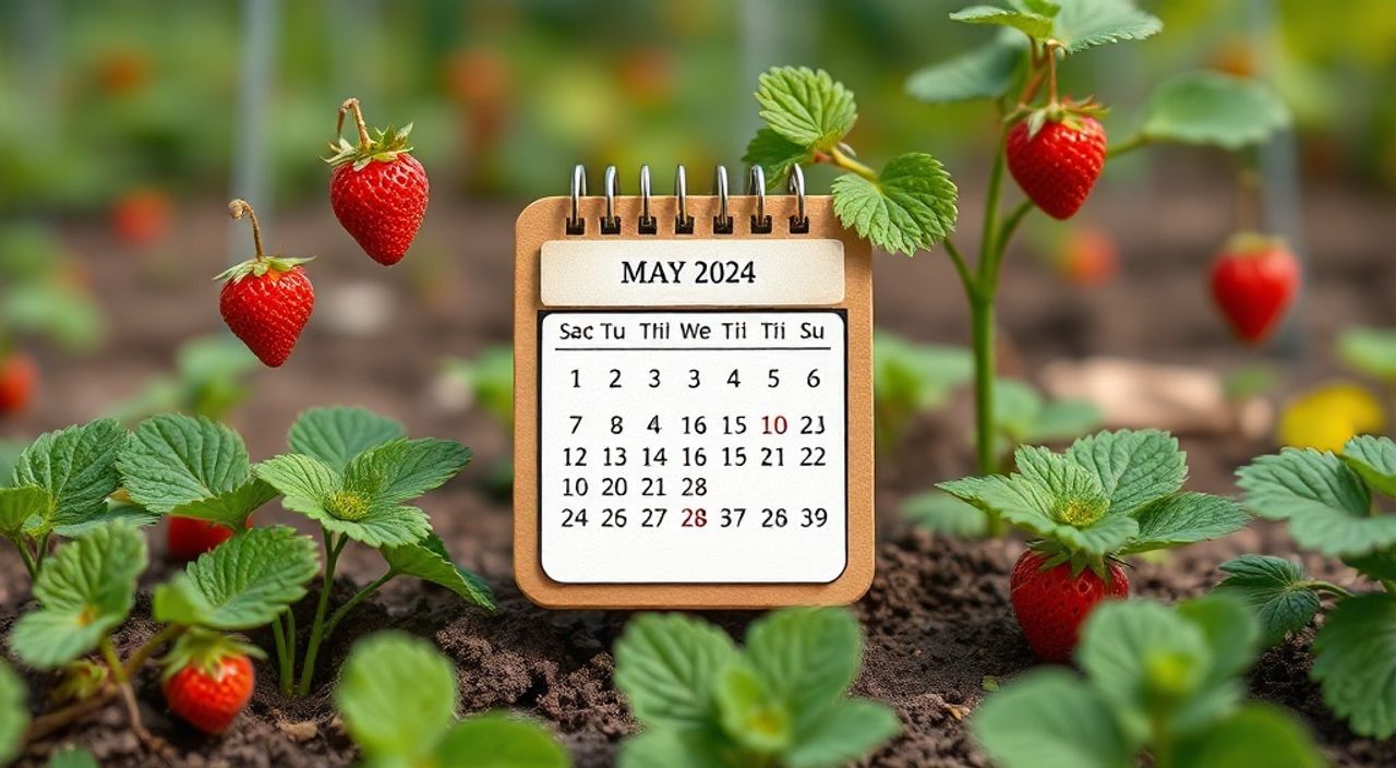 Лунный календарь посадке клубники на Май 2024