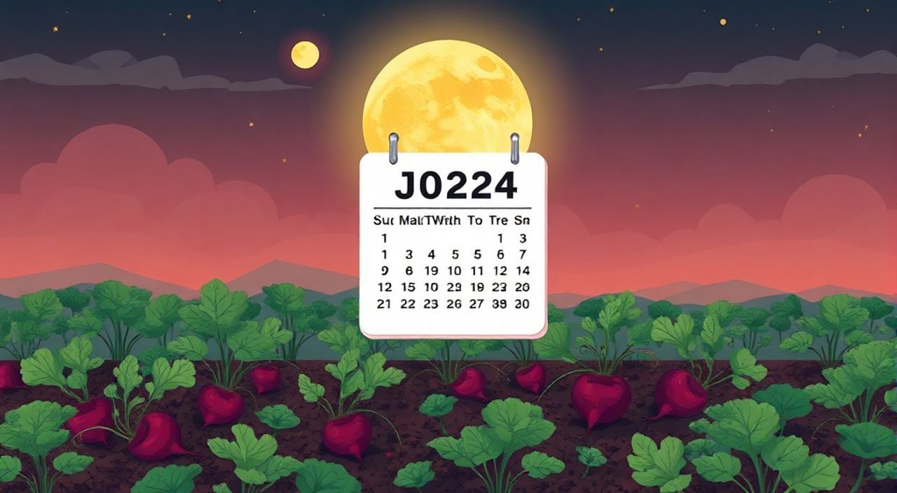 Лунный календарь посадке свёклы на Июль 2024
