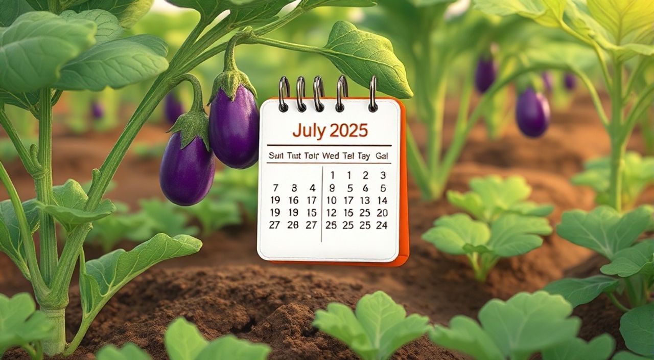 Лунный календарь посеве баклажанов на Июль 2025