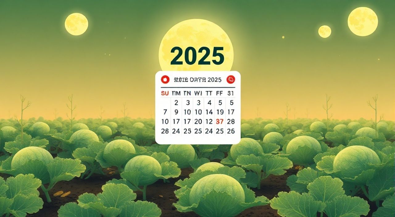 Лунный календарь посеве дынь на Декабрь 2025