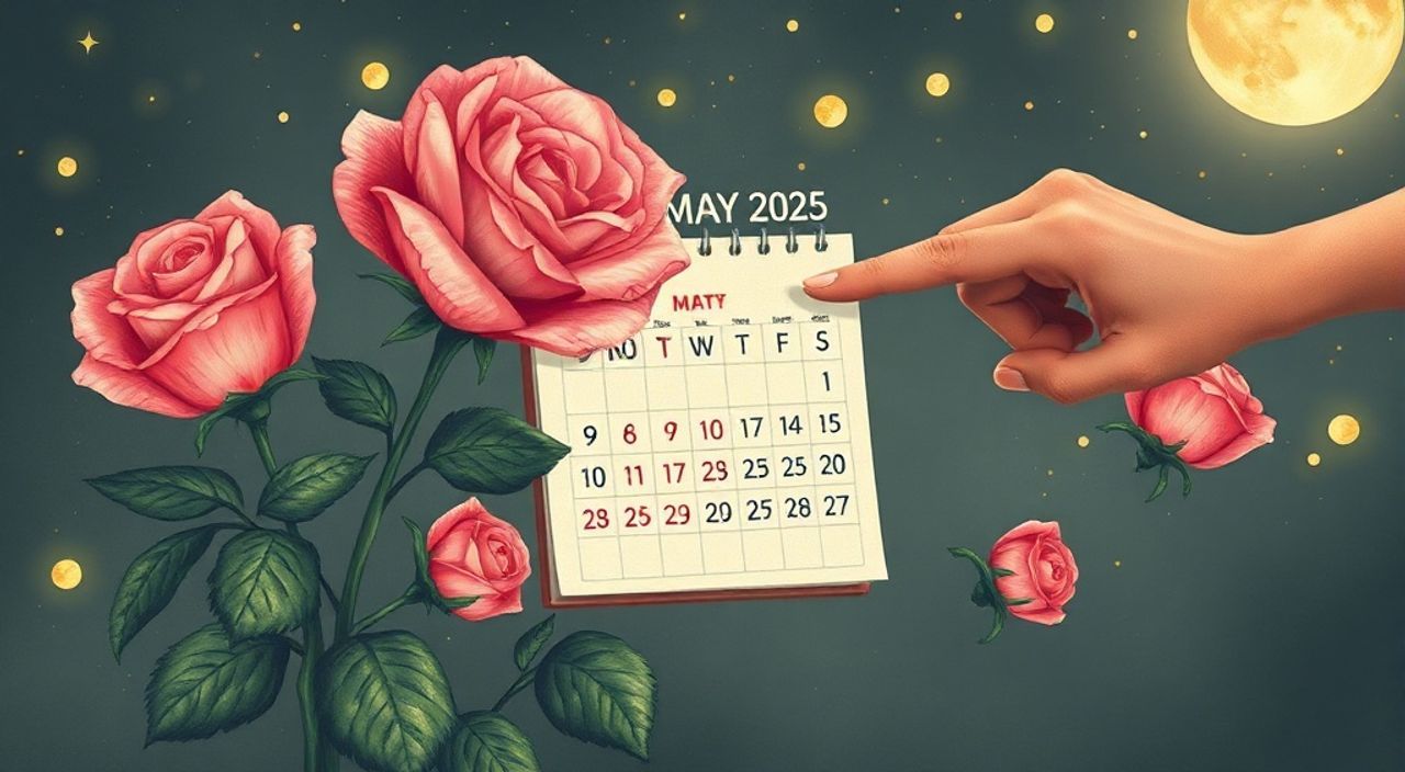 Лунный календарь прищипке роз на Май 2025