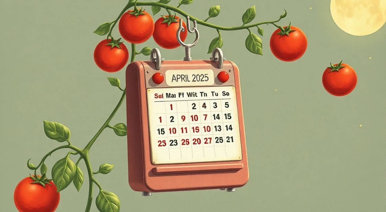 Лунный календарь прищипке томатов на Апрель 2025