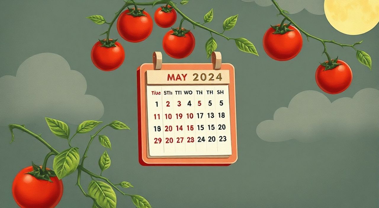 Лунный календарь прищипке томатов на Май 2024
