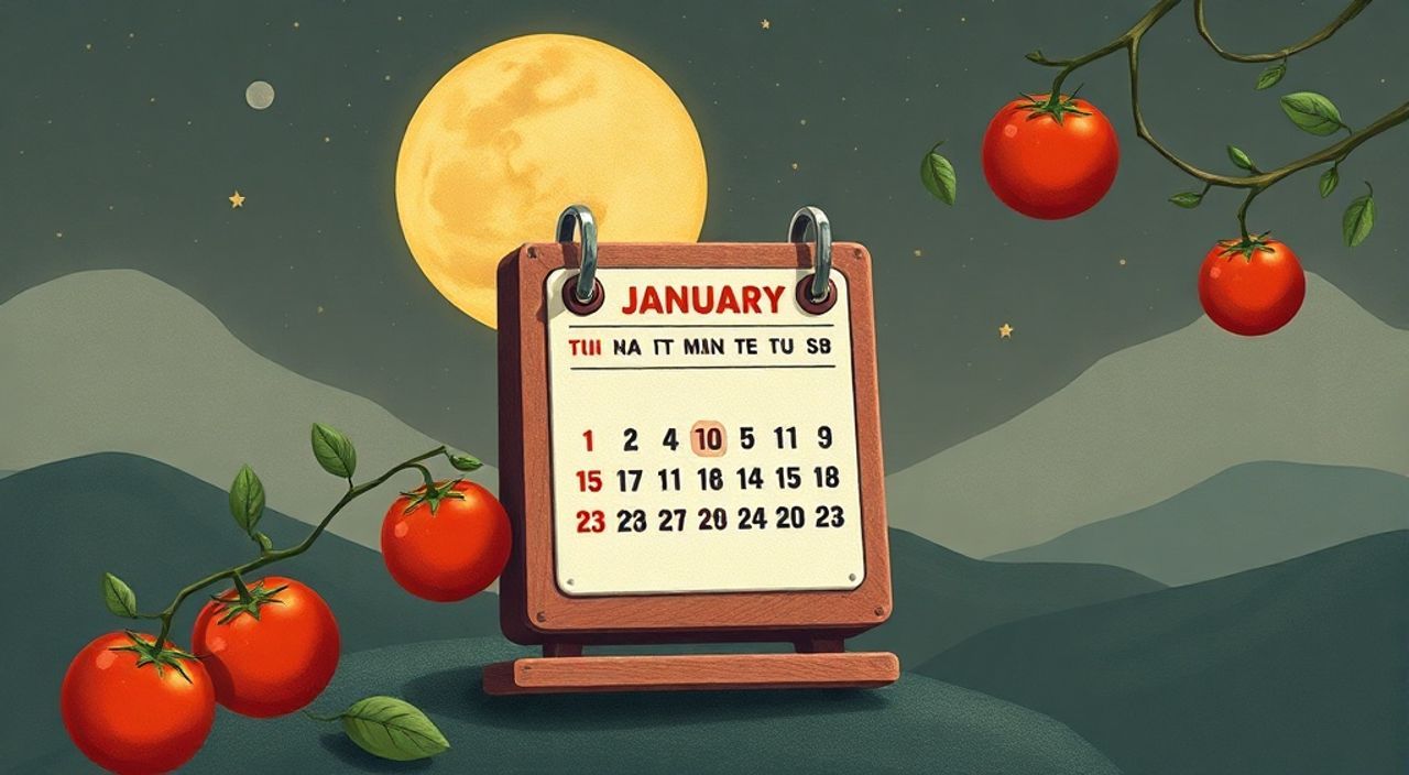 Лунный календарь прищипке томатов на Январь 2024