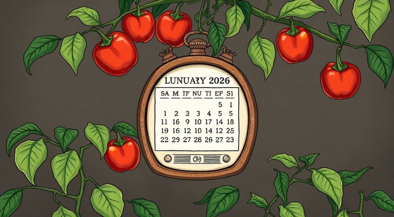 Лунный календарь прореживании перца на Январь 2026