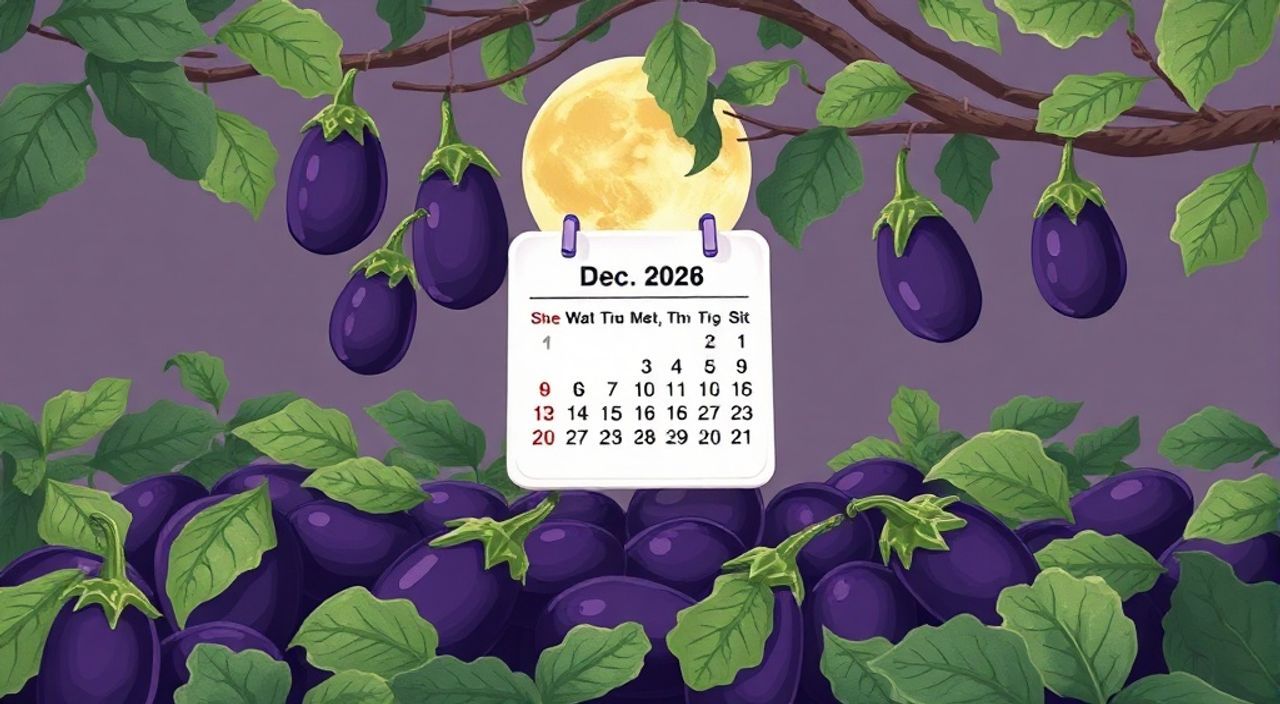 Лунный календарь сушке баклажанов на Декабрь 2026