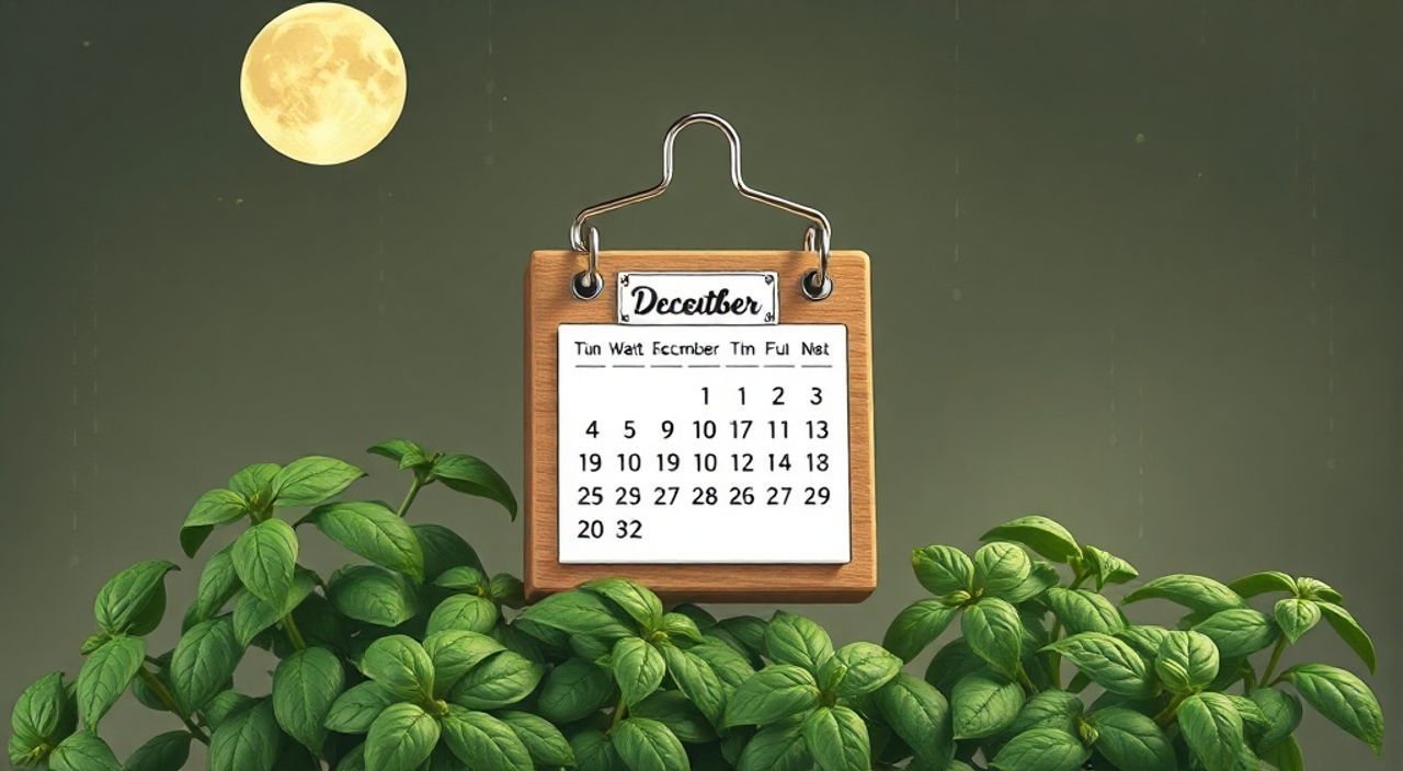 Лунный календарь сушке базилика на Декабрь 2024