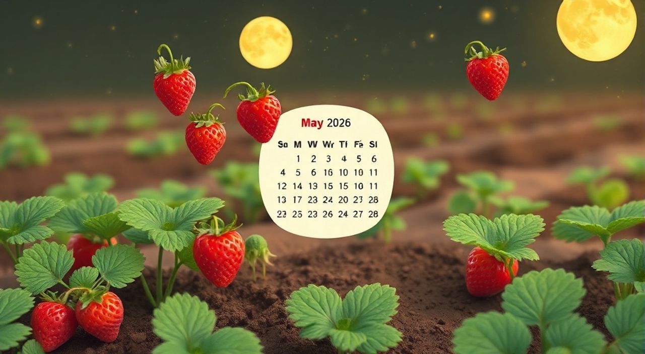 Лунный календарь высеве клубники на Май 2026