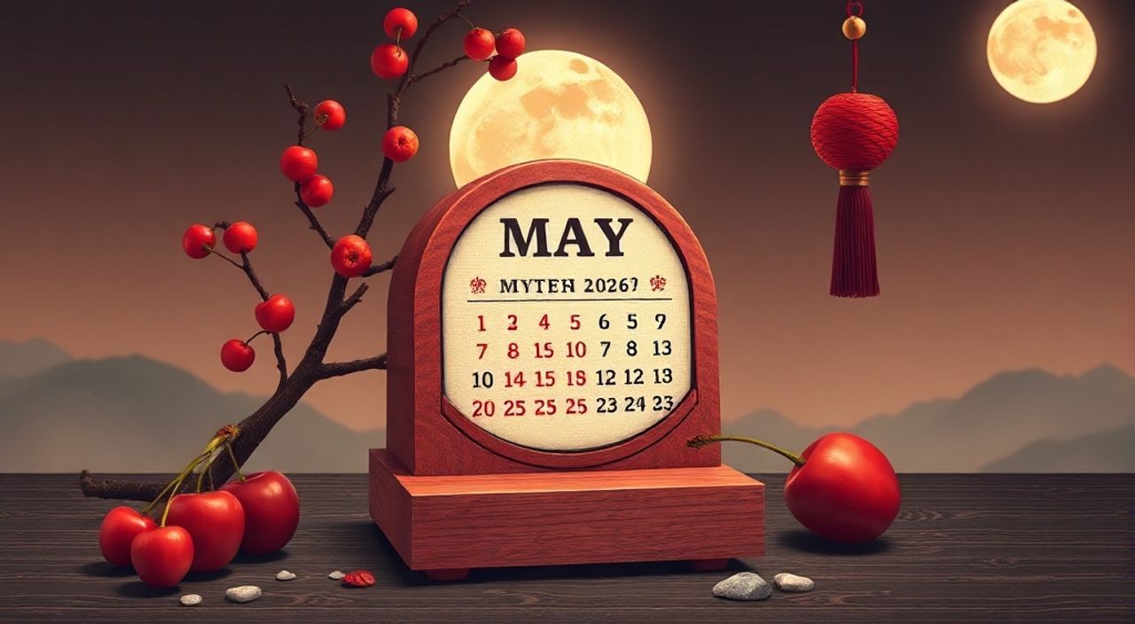 Лунный календарь закалке черешни на Май 2026