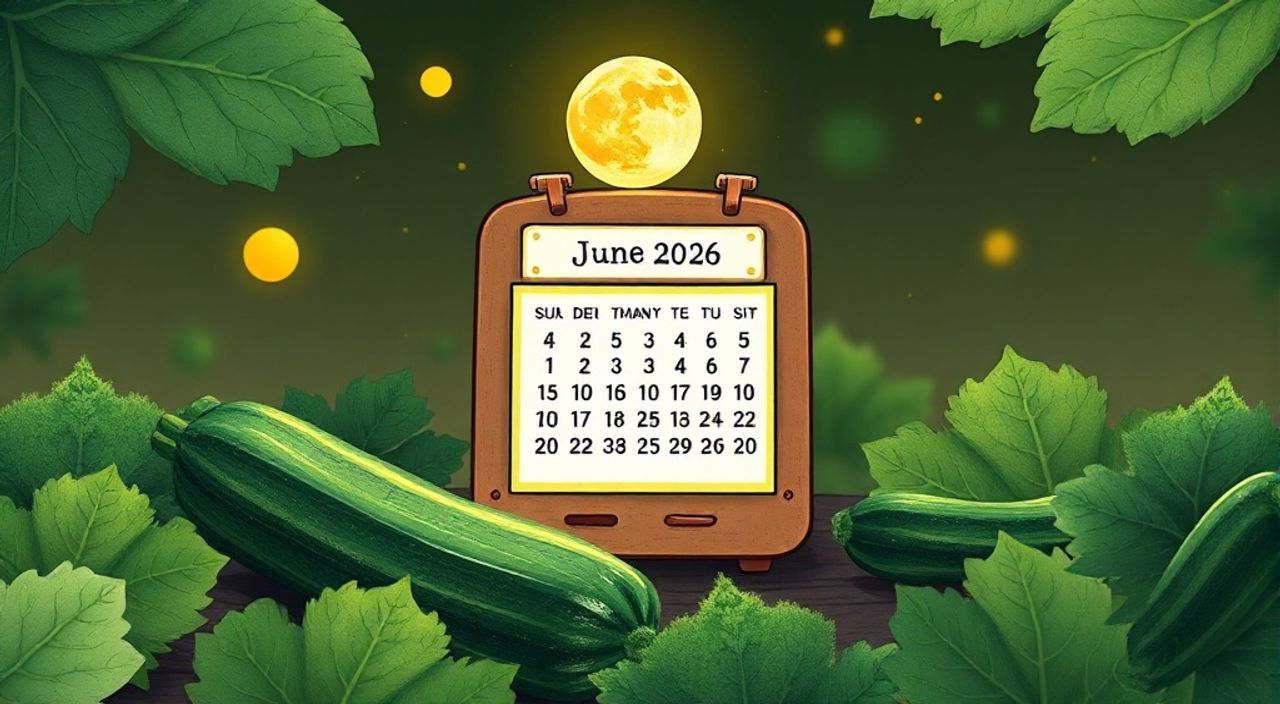 Лунный календарь закалке кабачков на Июнь 2026