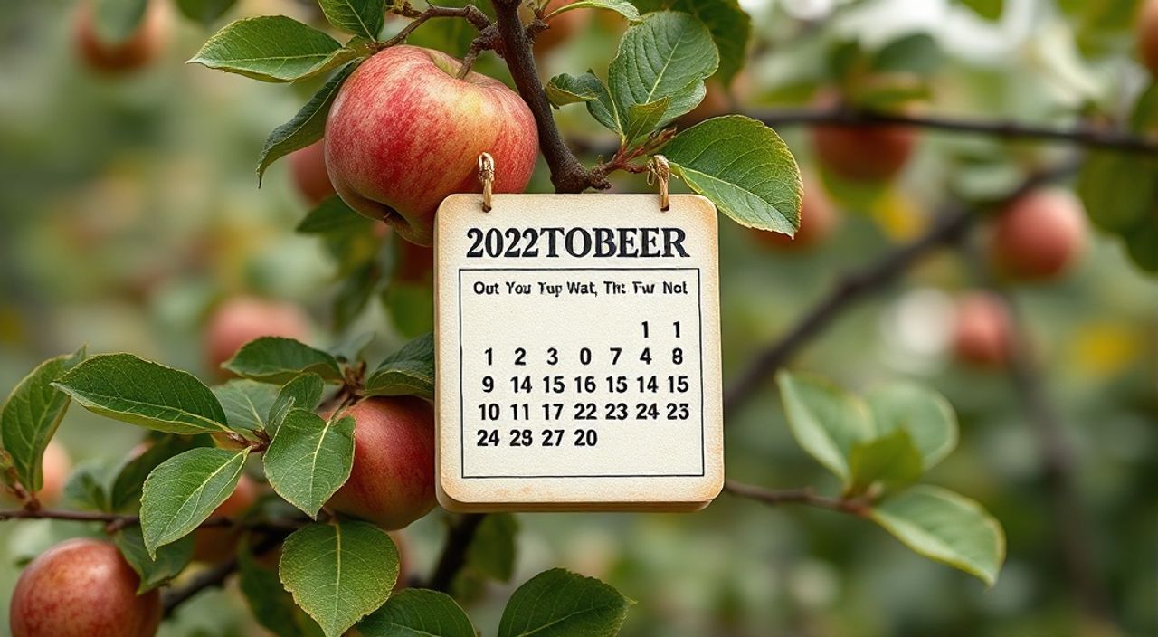 Лунный календарь закалке яблони на Октябрь 2025