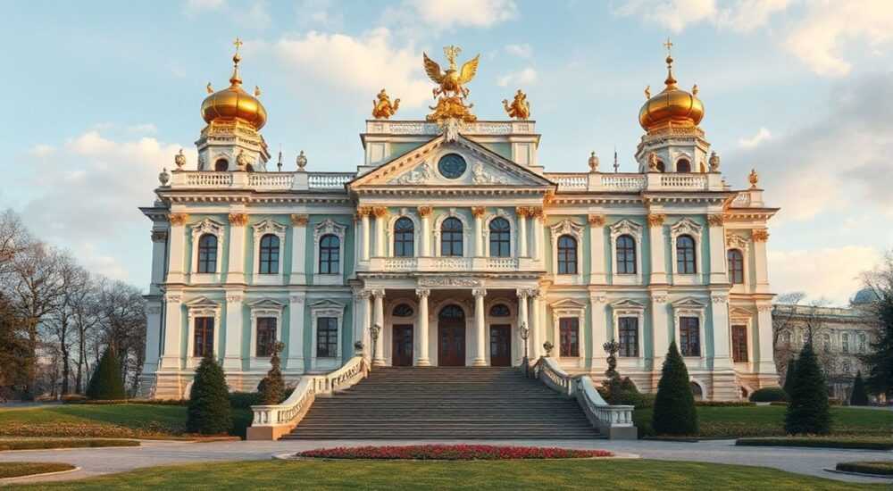 Михайловский дворец архитектор и стиль