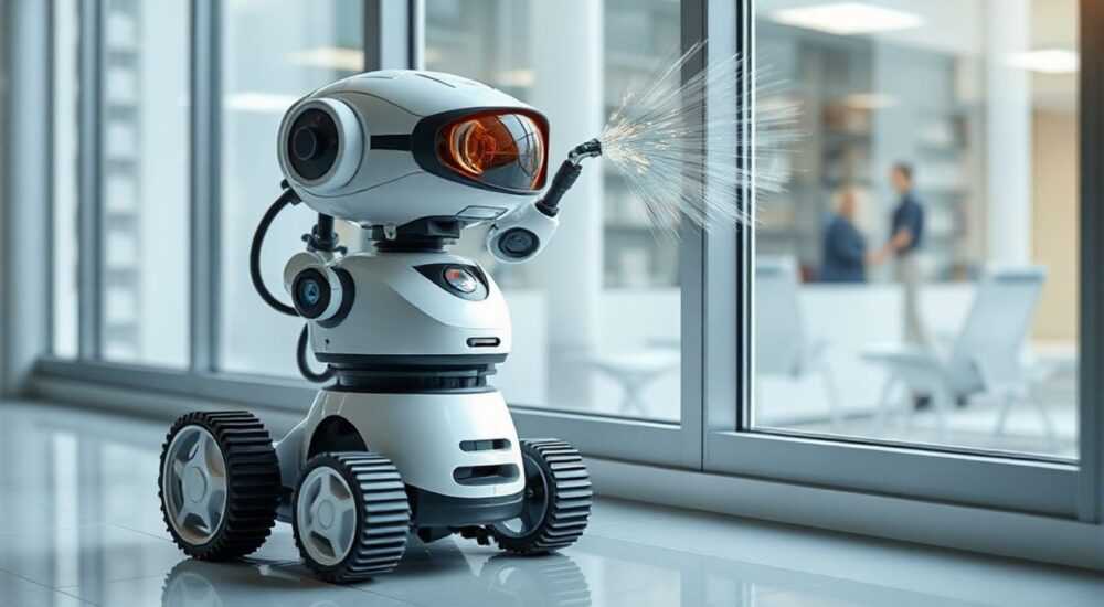 Мойщик окон робот принцип работы как работает