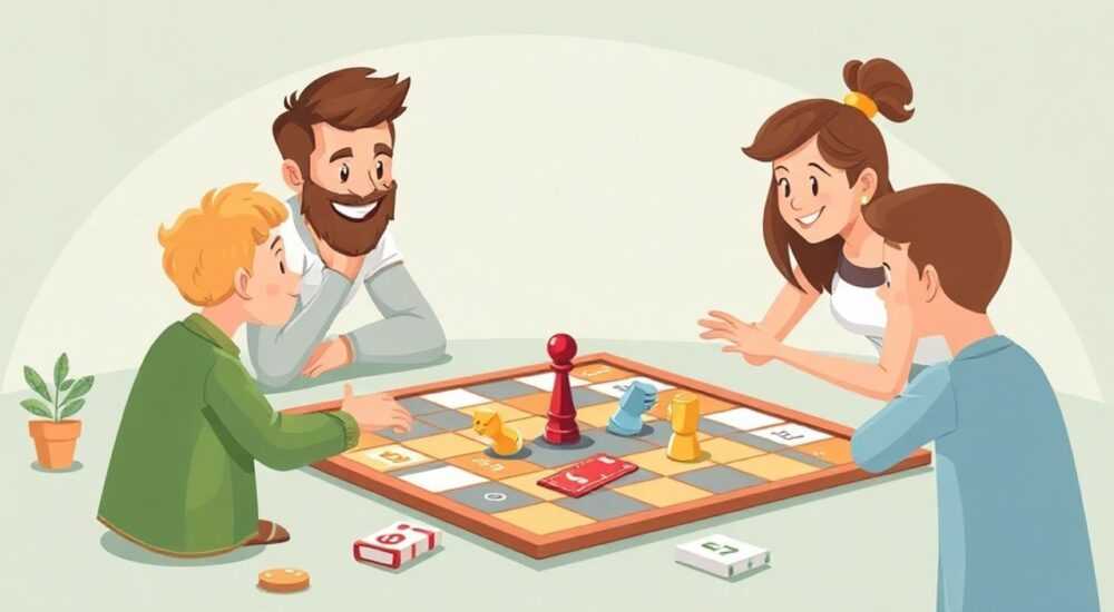 Настольная игра интересная для всей семьи