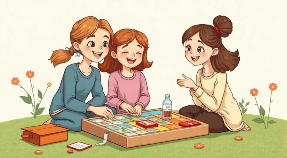 Настольная игра наша семья для девочек купить