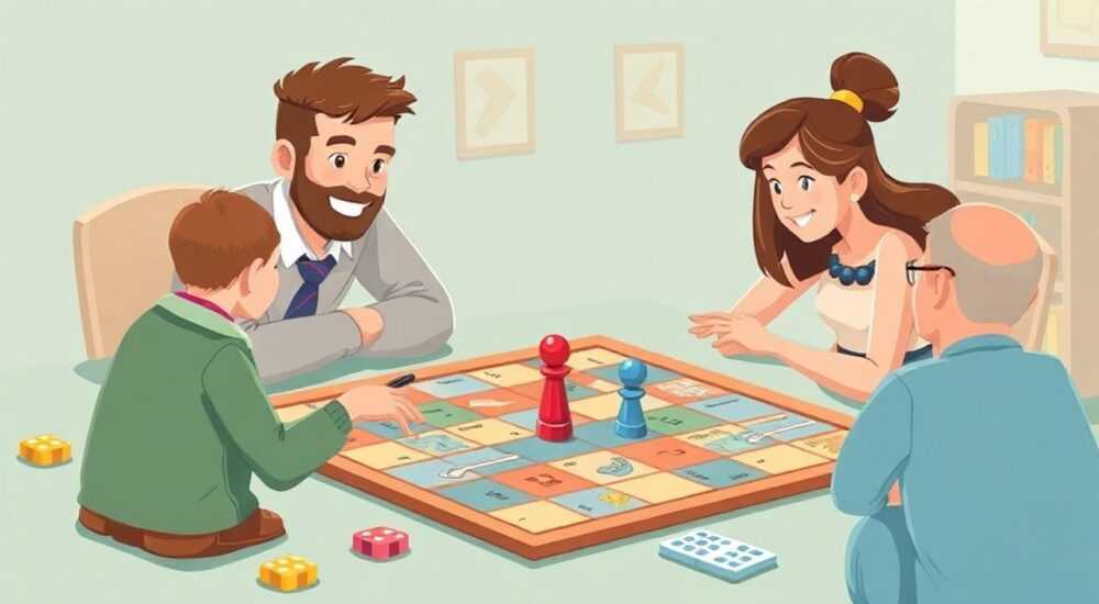 Настольные игры для всей семьи популярные
