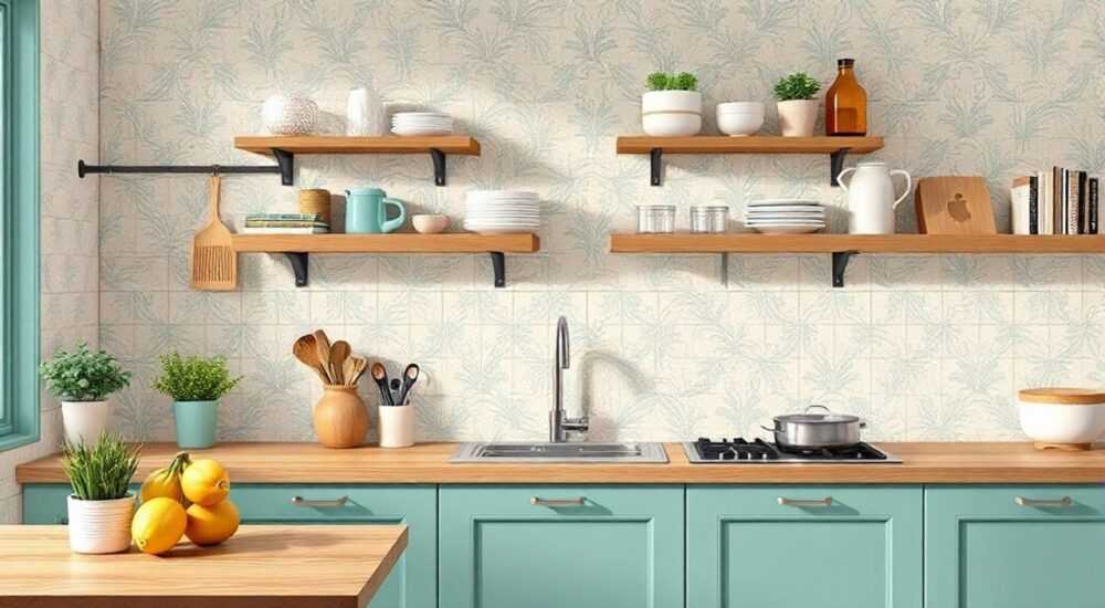 Обои на кухню как выбрать