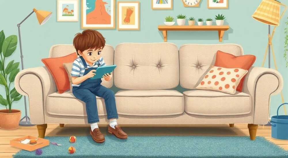 Ошибки: kids‑friendly перетяжки дивана