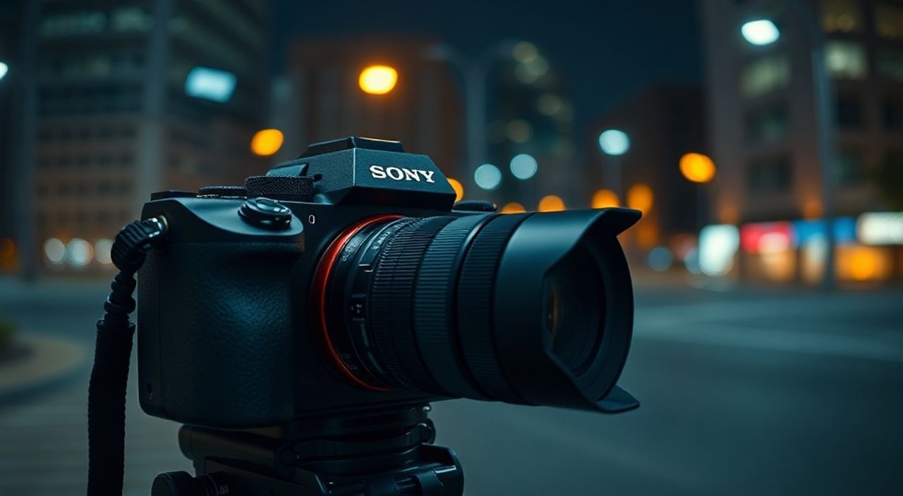 Ошибки при съёмке ночной съёмки на sony a9 iii