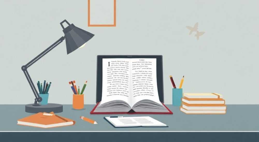 От проекта до результата: письменный стол из старых книг