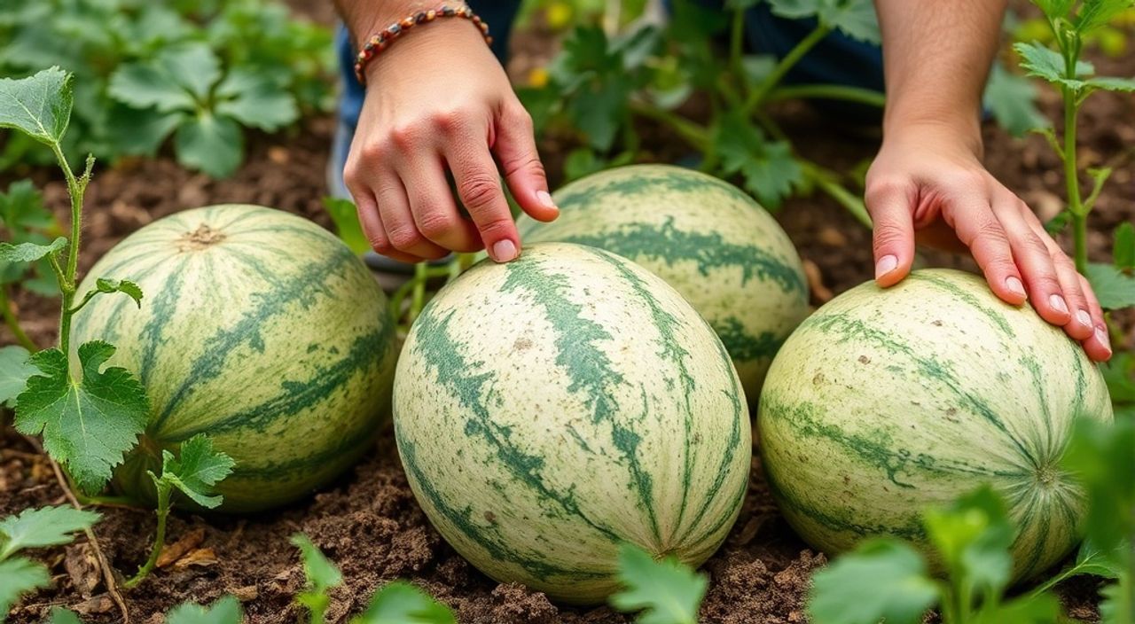 Памятка: мульчирование дыни в середине лета